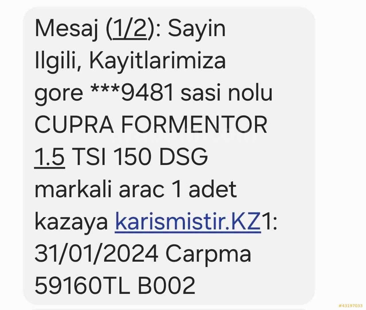 NSL AUTO'DAN 2023 CUPRA FORMENTOR 1.5 TSI BENZİN OTOMATİK FULL ! 7
