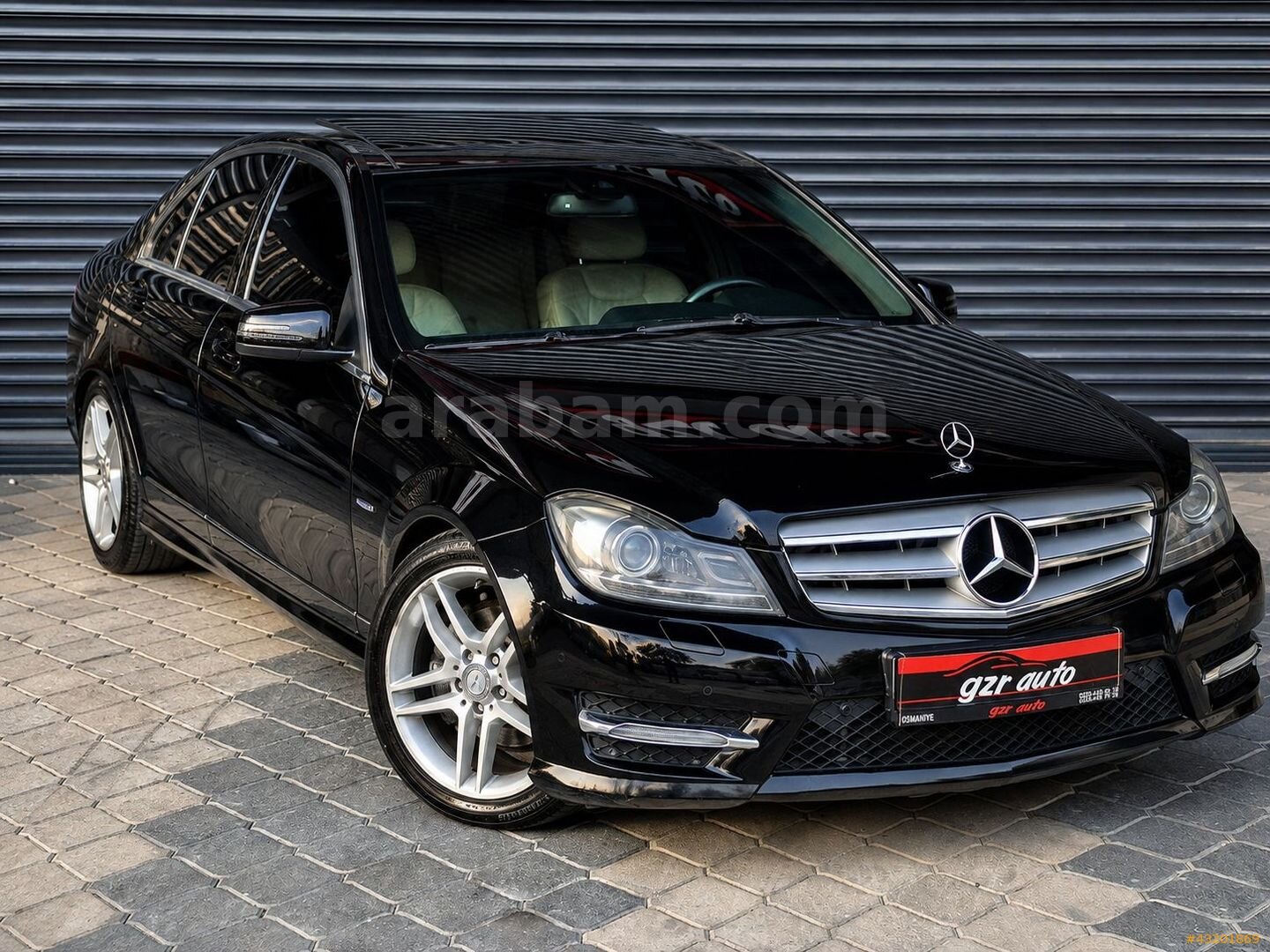 Galeriden Mercedes - Benz C 180 Kompressor BlueEfficiency AMG 2012 Model Osmaniye 299.000 km Siyah 3