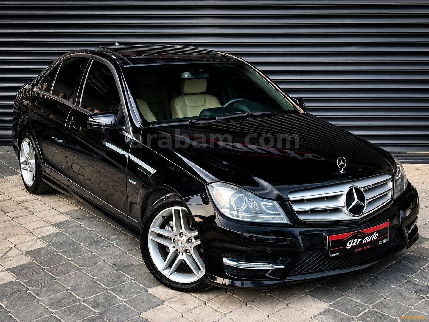 Galeriden Mercedes - Benz C 180 Kompressor BlueEfficiency AMG 2012 Model Osmaniye 299.000 km Siyah 2