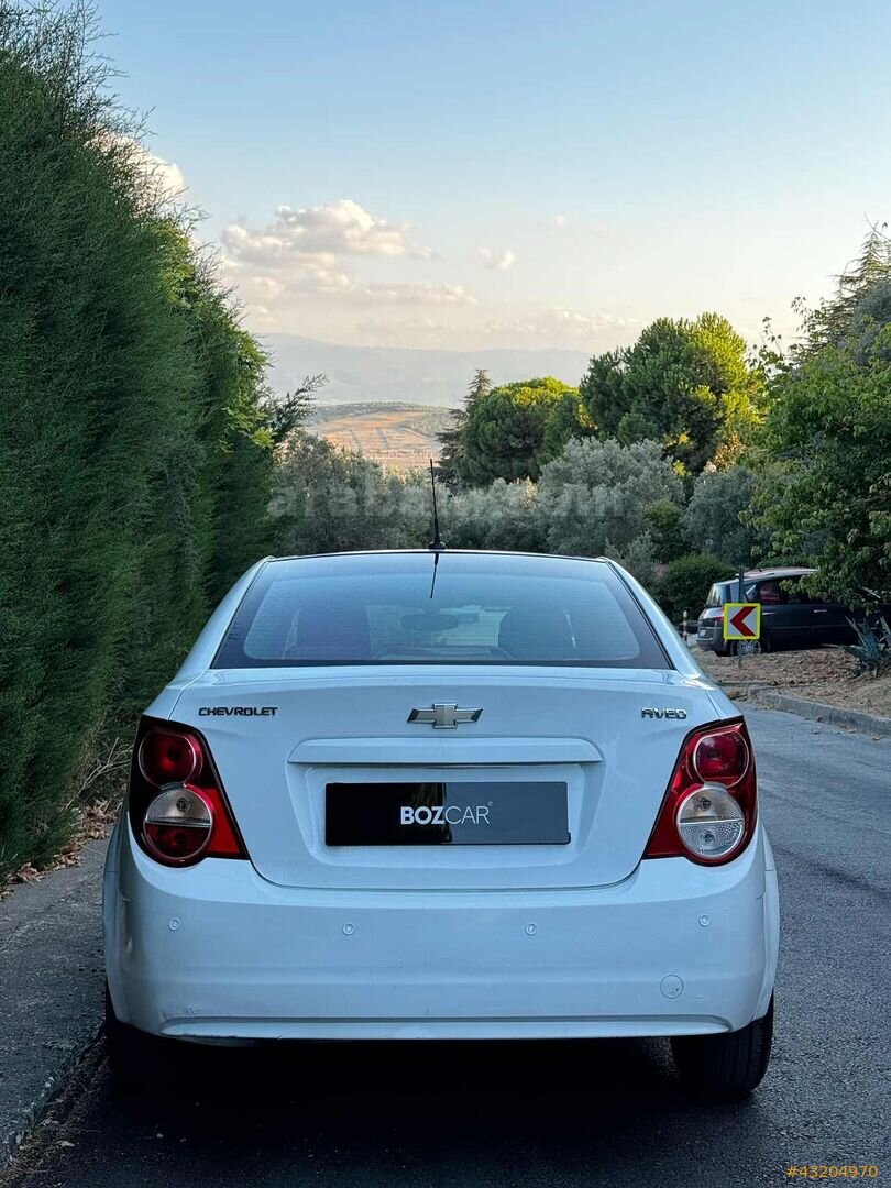 Galeriden Chevrolet Aveo 1.3 D LT 2012 Model Bursa 207.000 km Beyaz 7