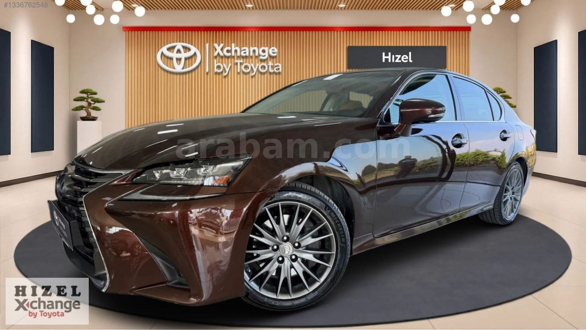 Galeriden Lexus GS 300h Exclusive 2017 Model Düzce 176.600 km Kahverengi 7