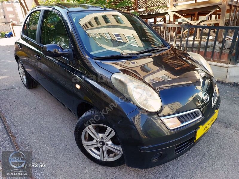 Galeriden Nissan Micra 1.2 Passion 2008 Model İstanbul 141.000 km Siyah