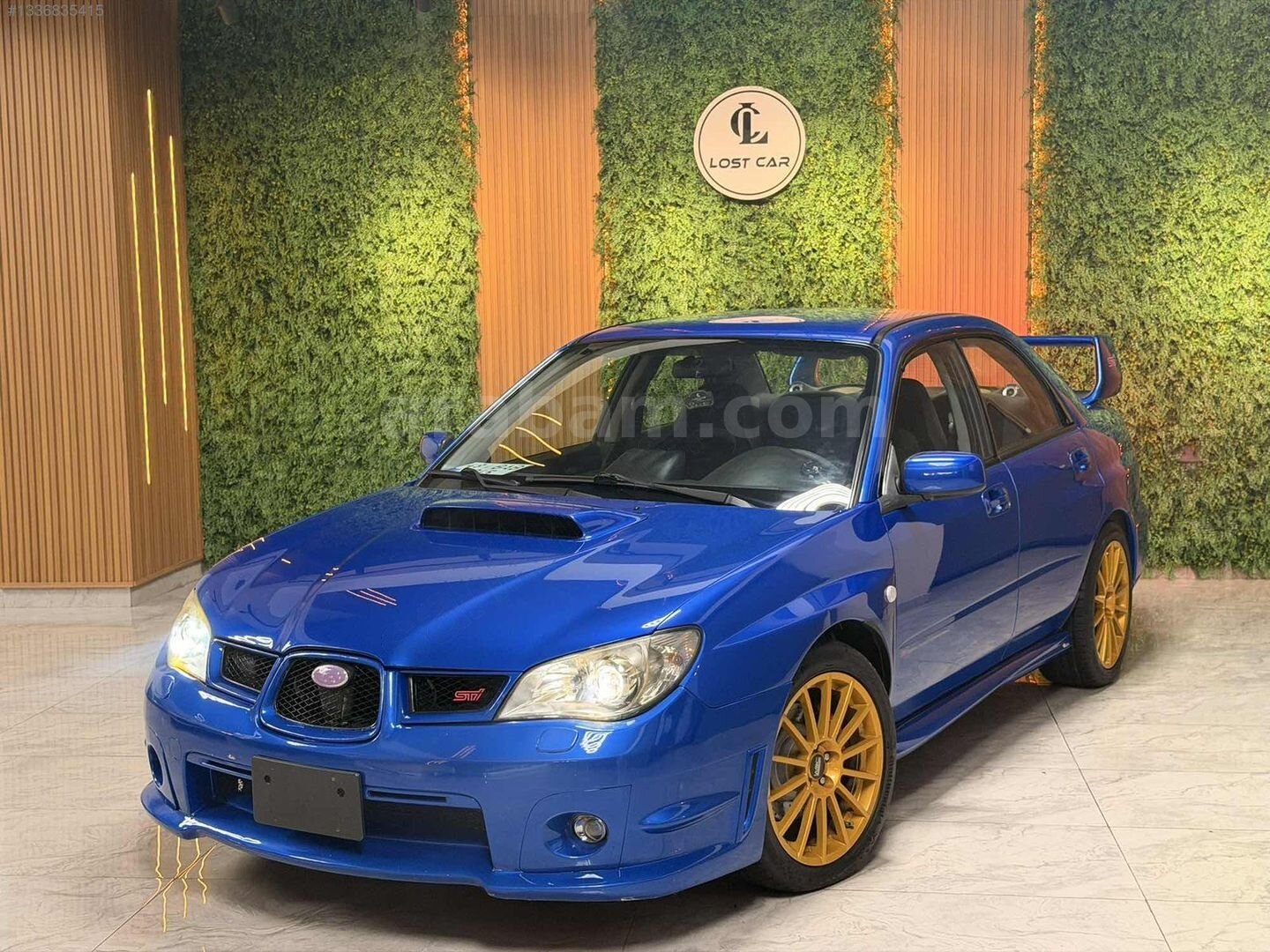 Galeriden Subaru Impreza 2.5 WRX STi 2006 Model Antalya 135.000 km Mavi 2