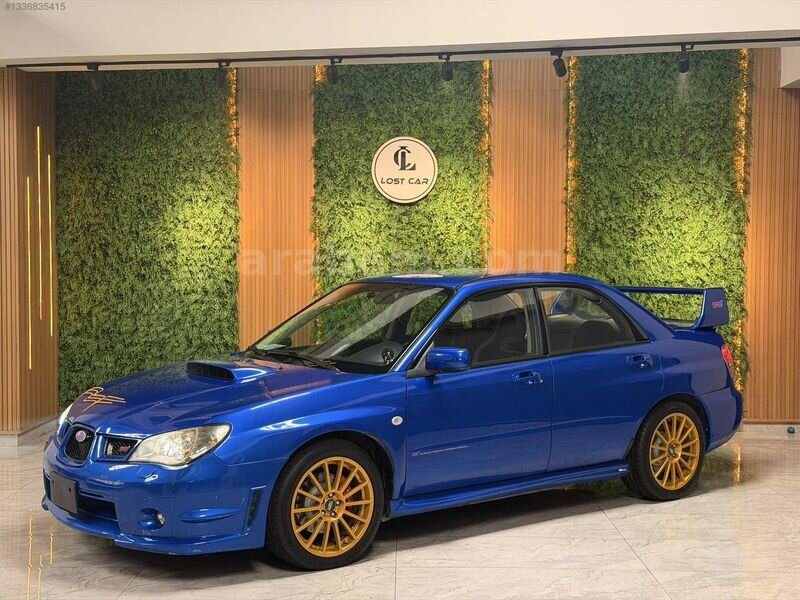 Galeriden Subaru Impreza 2.5 WRX STi 2006 Model Antalya 135.000 km Mavi