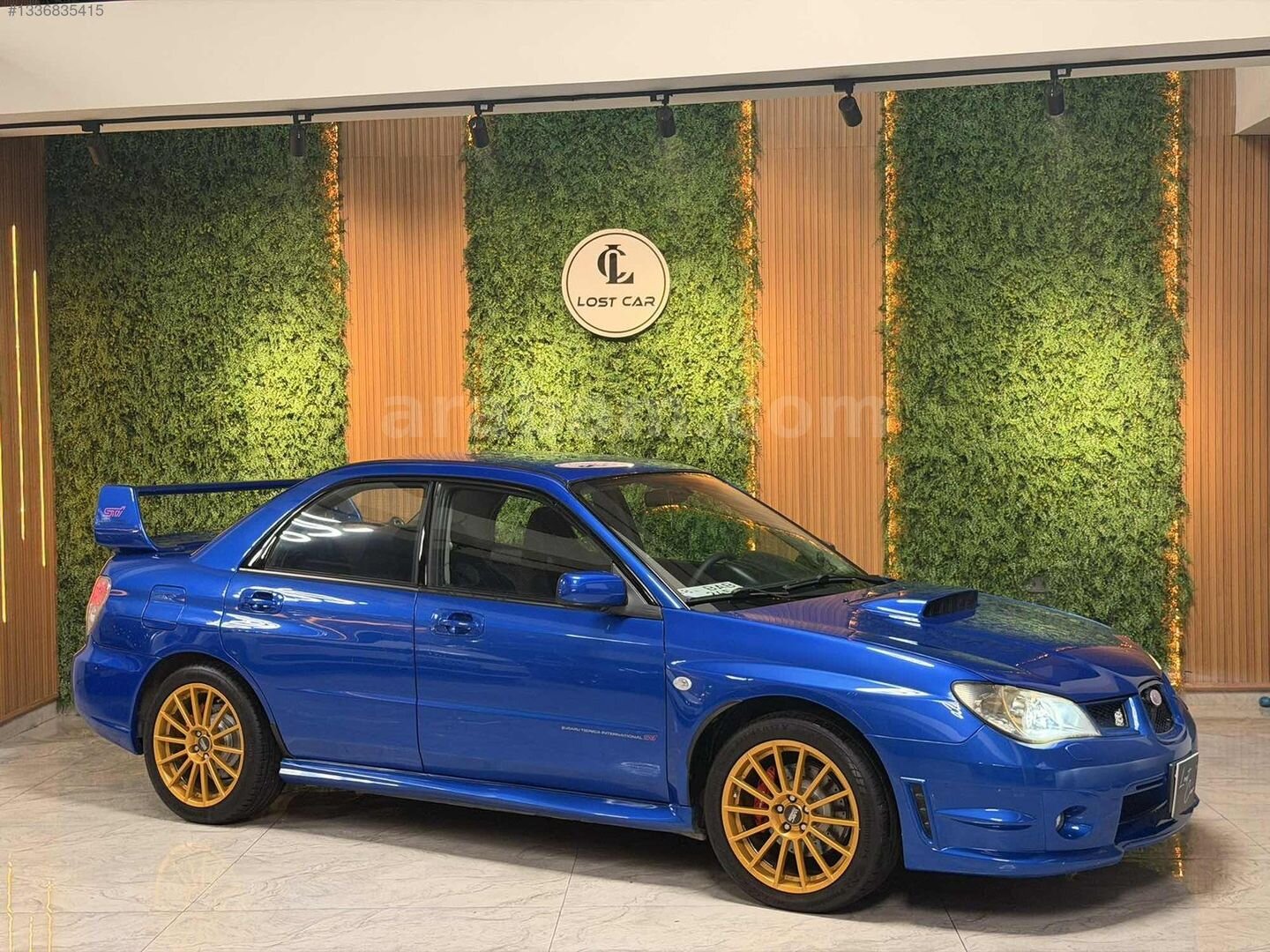 Galeriden Subaru Impreza 2.5 WRX STi 2006 Model Antalya 135.000 km Mavi 4