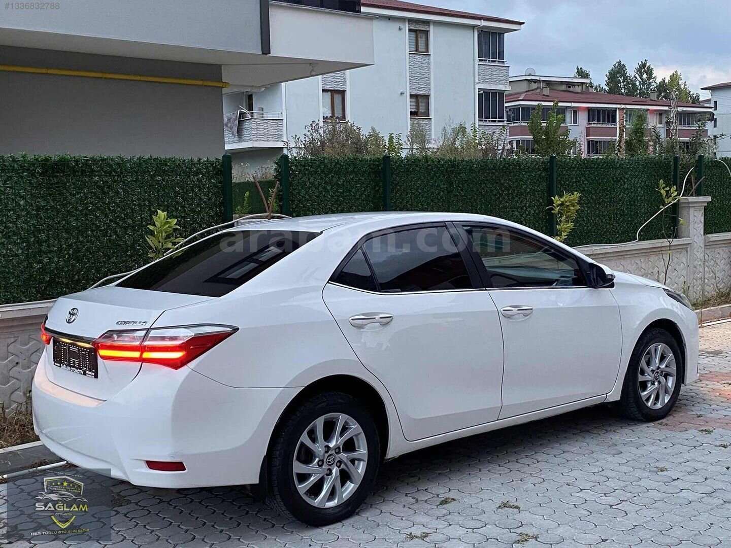 Galeriden Toyota Corolla 1.6 Advance 2016 Model Samsun 220.000 km Beyaz 3