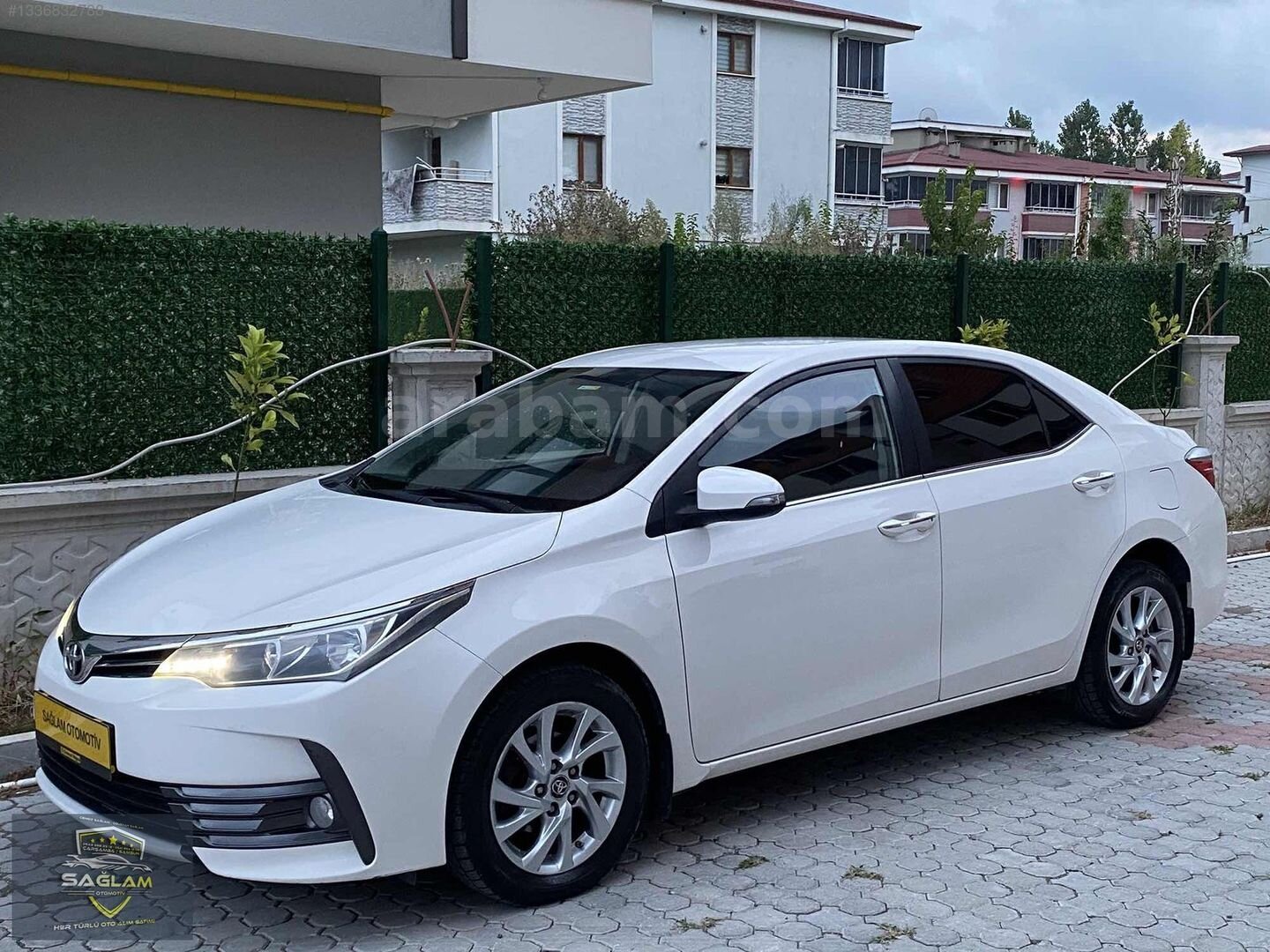 Galeriden Toyota Corolla 1.6 Advance 2016 Model Samsun 220.000 km Beyaz 1