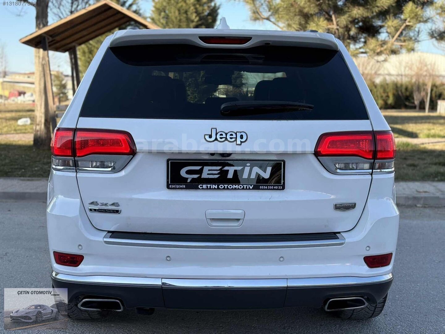 ÇETİN OTOMOTİVDEN 2015 GRAND CHEROKEE 3.0 CRD SUMMİT V6 250HP 7