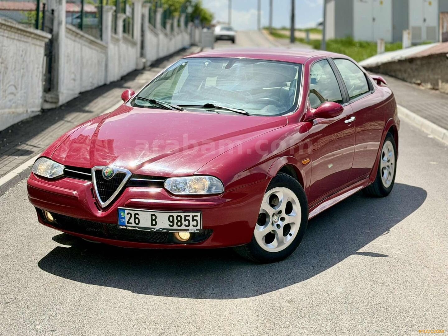 Galeriden Alfa Romeo 156 2.0 TS 1999 Model Eskişehir 325.400 km Kırmızı 3