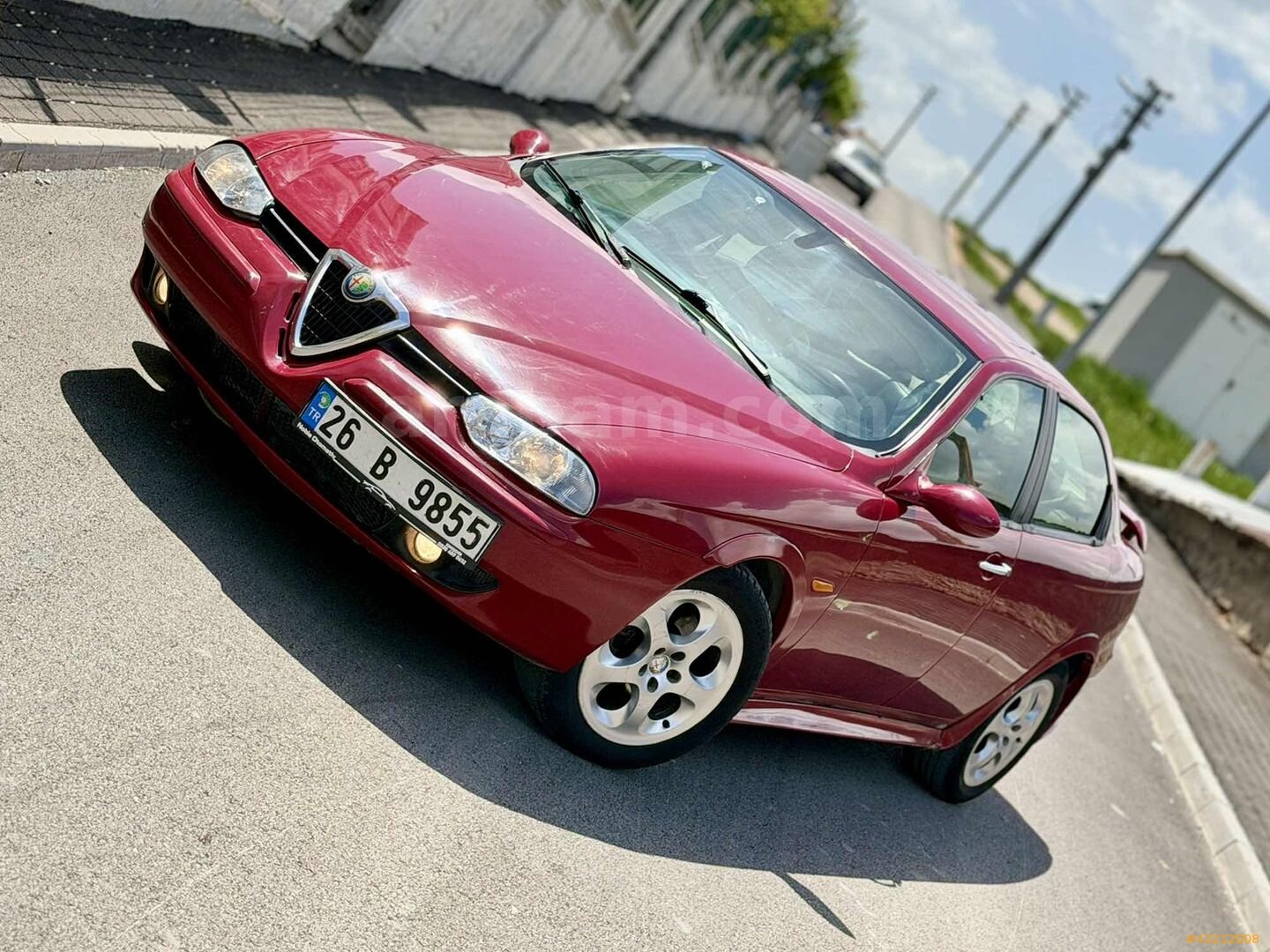 Galeriden Alfa Romeo 156 2.0 TS 1999 Model Eskişehir 325.400 km Kırmızı 2