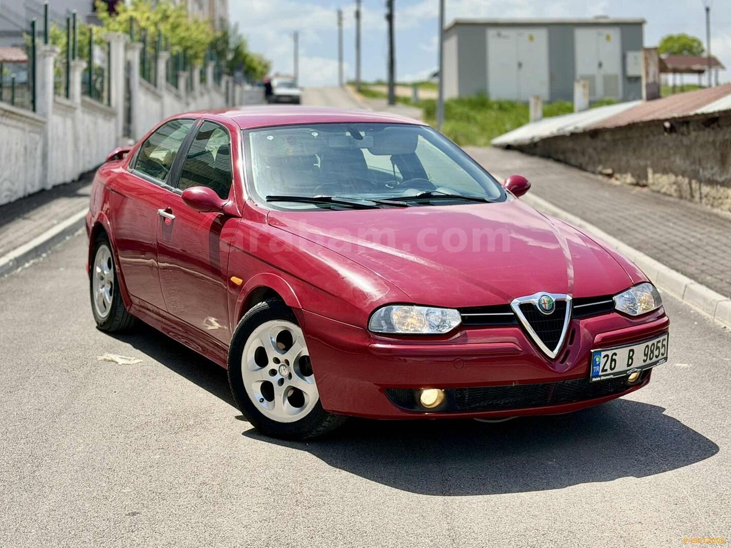 Galeriden Alfa Romeo 156 2.0 TS 1999 Model Eskişehir 325.400 km Kırmızı 5