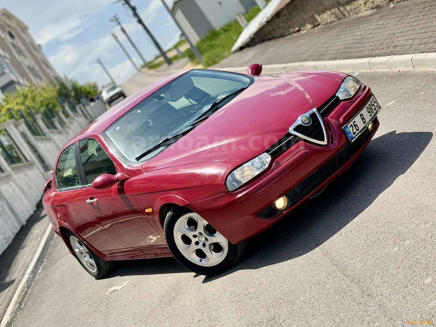 Galeriden Alfa Romeo 156 2.0 TS 1999 Model Eskişehir 325.400 km Kırmızı 4