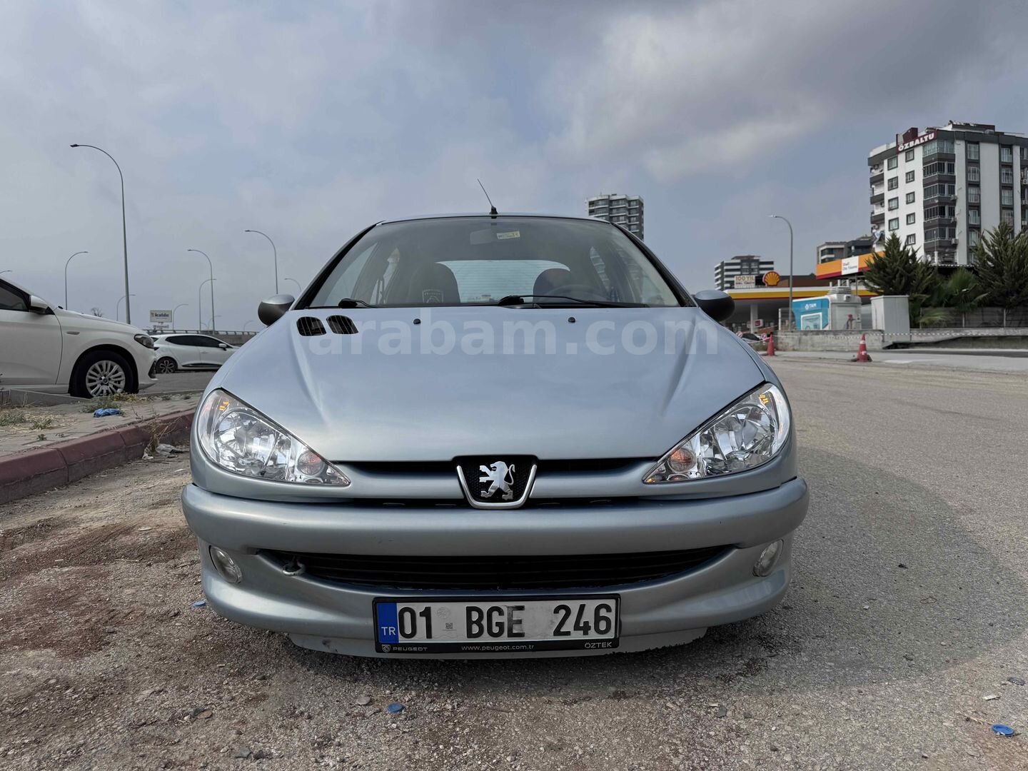 Sahibinden Peugeot 206 1.4 XR 2002 Model Adana 234.000 km Gri (Gümüş) 3