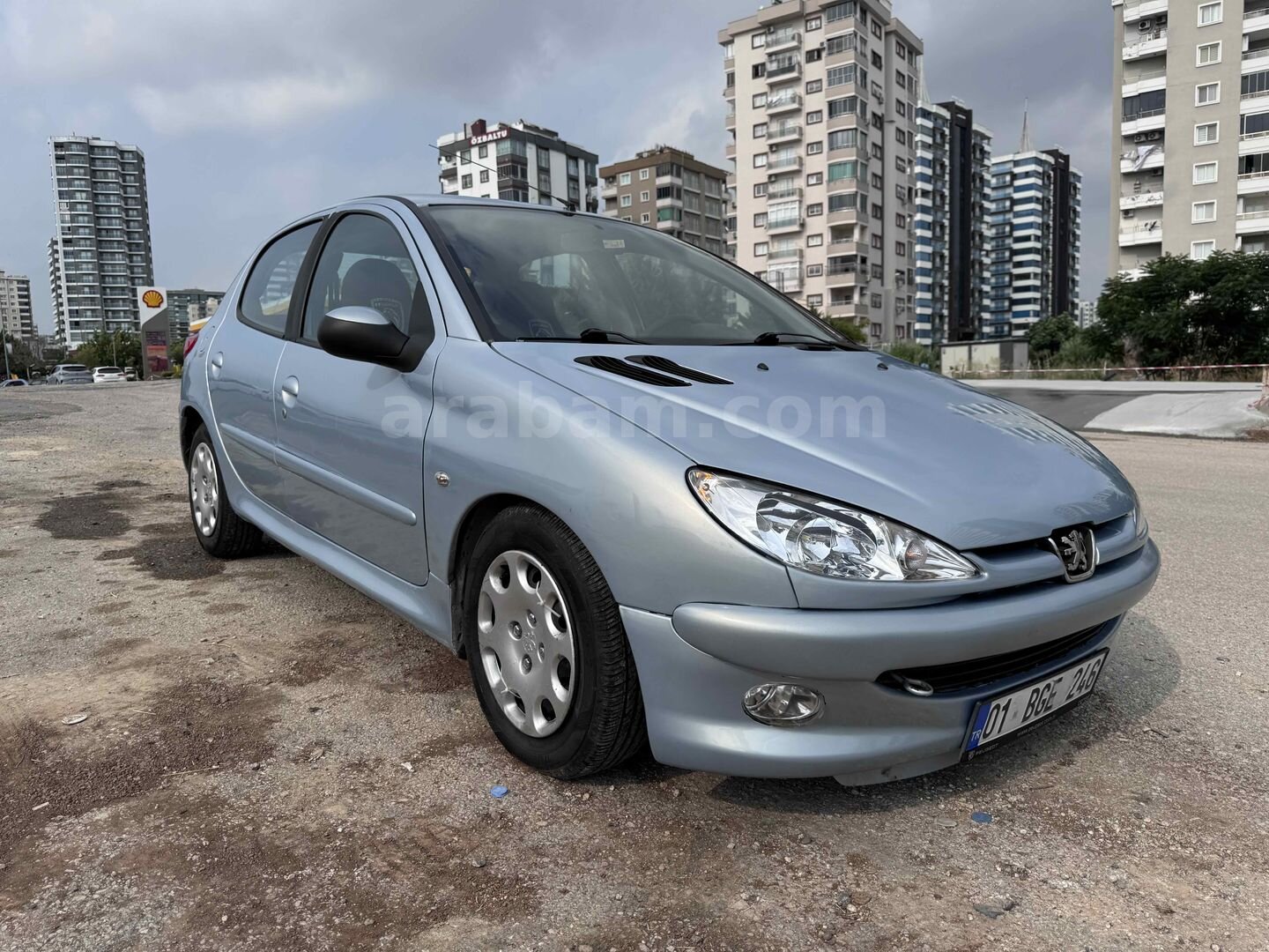 Sahibinden Peugeot 206 1.4 XR 2002 Model Adana 234.000 km Gri (Gümüş) 4