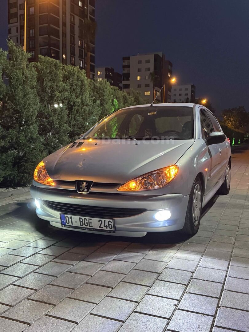 Sahibinden Peugeot 206 1.4 XR 2002 Model Adana 234.000 km Gri (Gümüş) 2