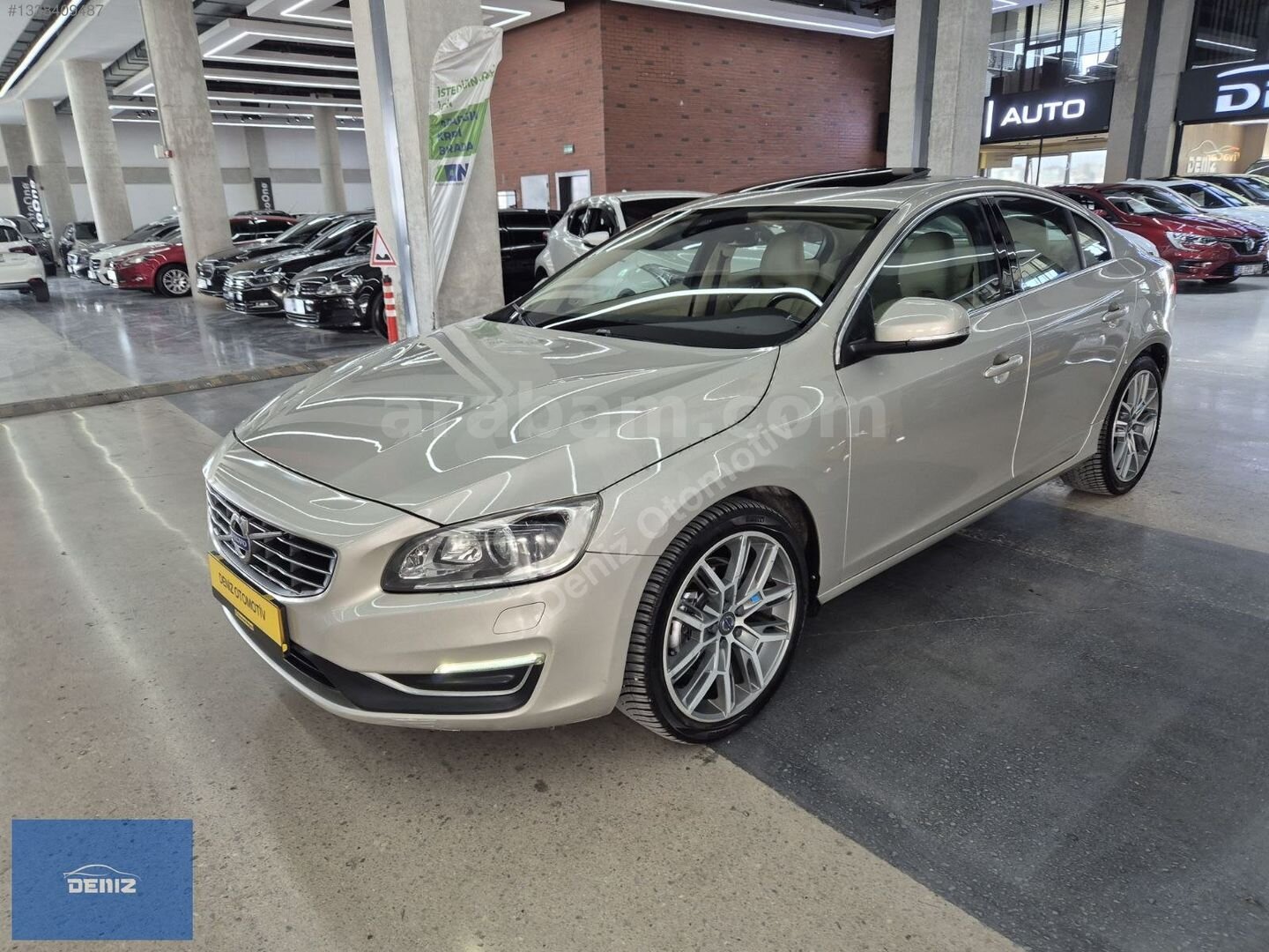 2017 ORİJİNAL VOLVO S60 1.5 T3 ADVANCE ISTMA/HYLT/SUNROOF/KAMERA 6