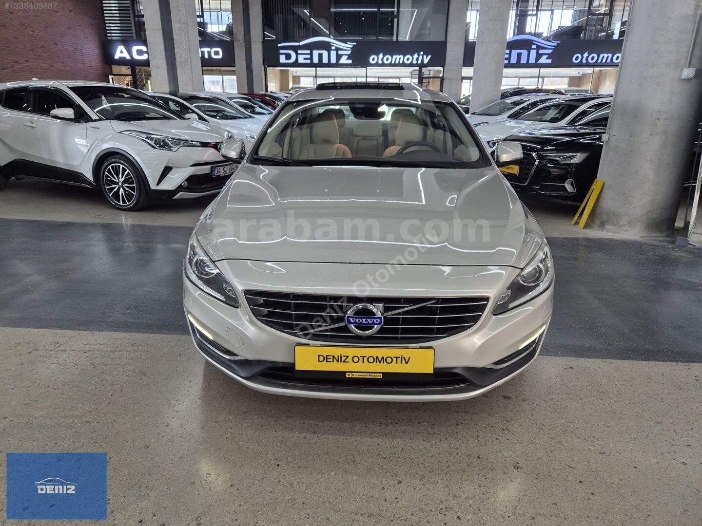2017 ORİJİNAL VOLVO S60 1.5 T3 ADVANCE ISTMA/HYLT/SUNROOF/KAMERA 2
