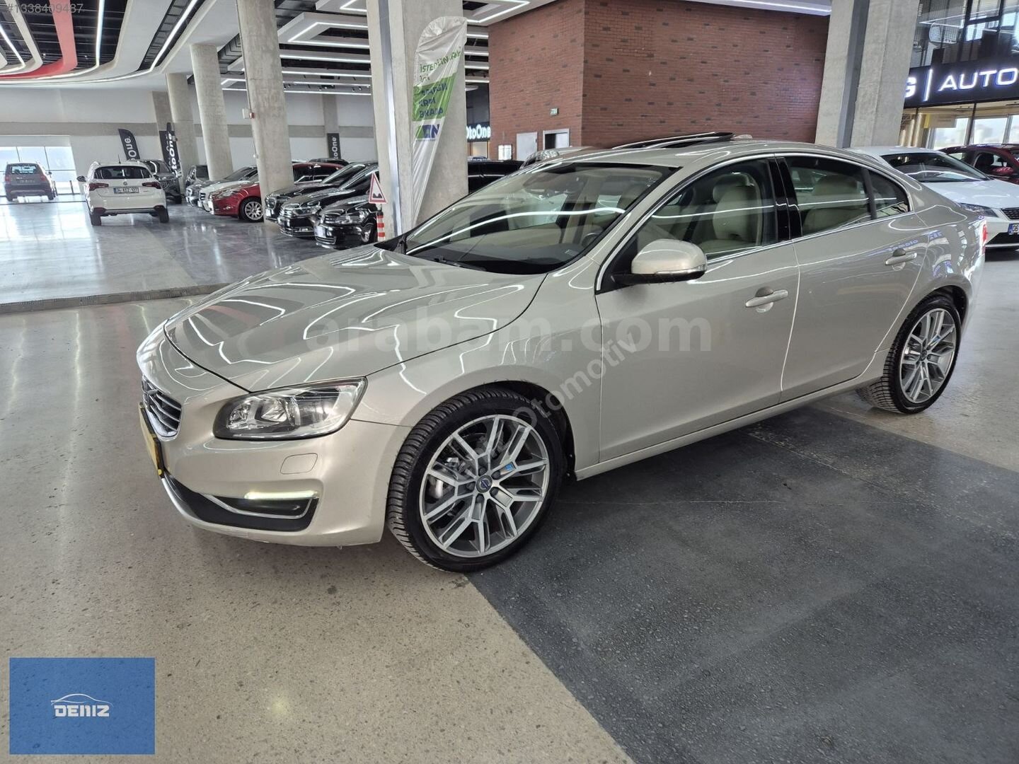 2017 ORİJİNAL VOLVO S60 1.5 T3 ADVANCE ISTMA/HYLT/SUNROOF/KAMERA 7