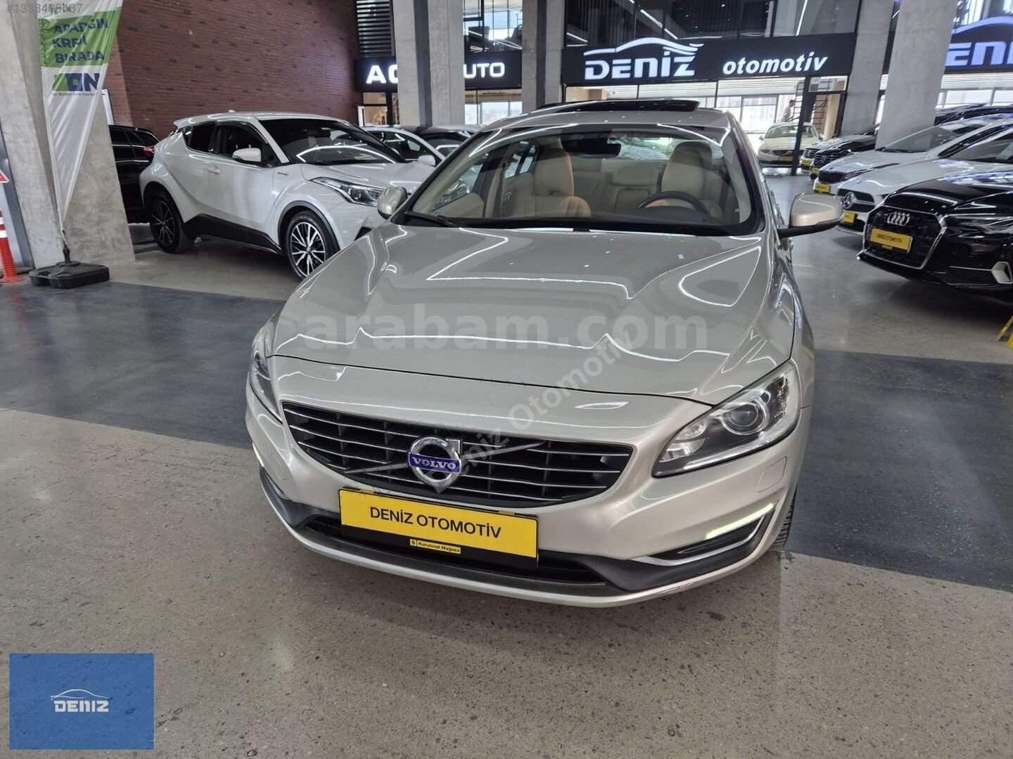 2017 ORİJİNAL VOLVO S60 1.5 T3 ADVANCE ISTMA/HYLT/SUNROOF/KAMERA 3