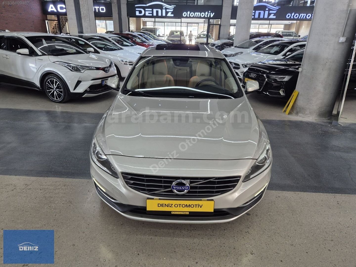 2017 ORİJİNAL VOLVO S60 1.5 T3 ADVANCE ISTMA/HYLT/SUNROOF/KAMERA 1