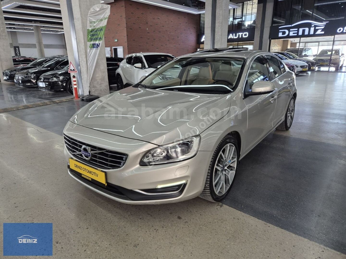 2017 ORİJİNAL VOLVO S60 1.5 T3 ADVANCE ISTMA/HYLT/SUNROOF/KAMERA 5