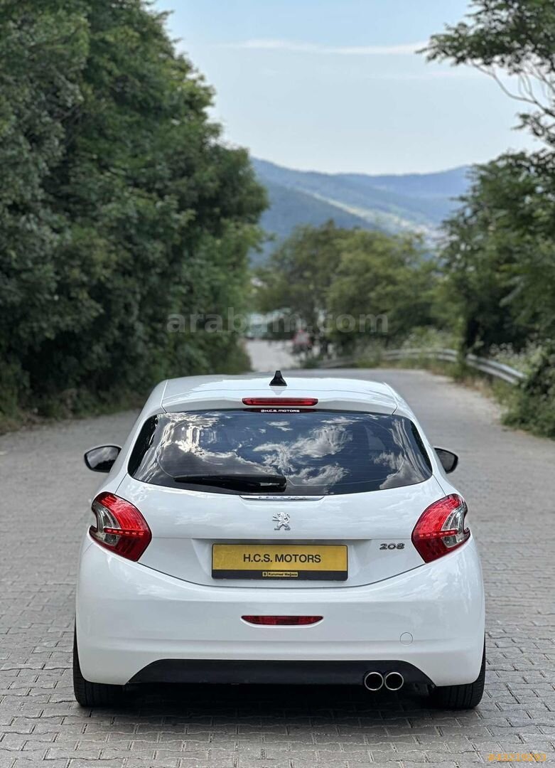 Galeriden Peugeot 208 1.4 HDi Active 2012 Model Bursa 220.000 km Beyaz 4