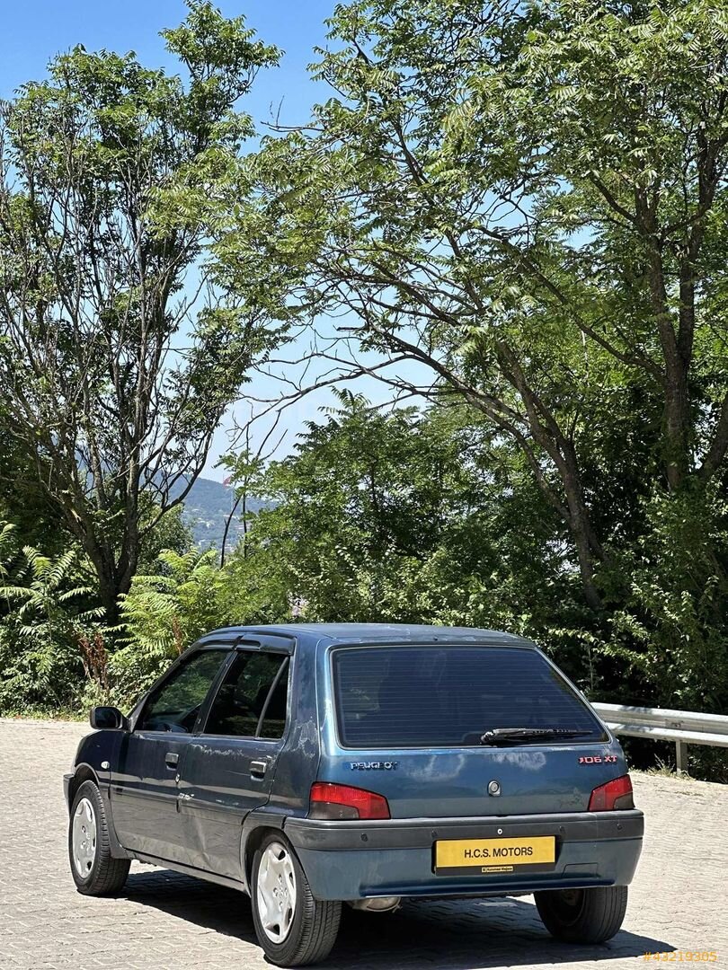 Galeriden Peugeot 106 XT 1996 Model Bursa 204.000 km Mavi 6