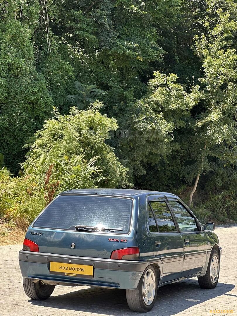 Galeriden Peugeot 106 XT 1996 Model Bursa 204.000 km Mavi 5