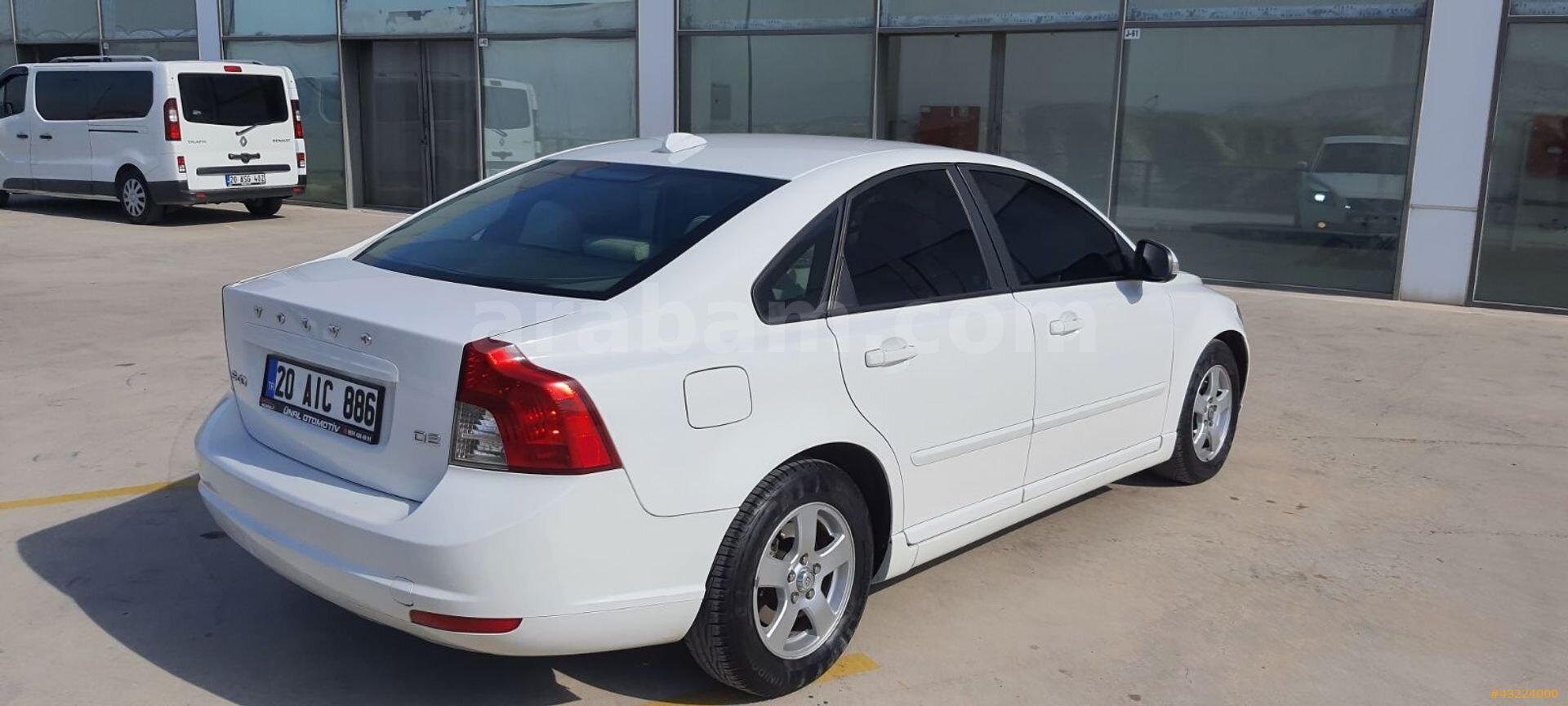 Galeriden Volvo S40 1.6 D 2012 Model Denizli 318.850 km Beyaz 6