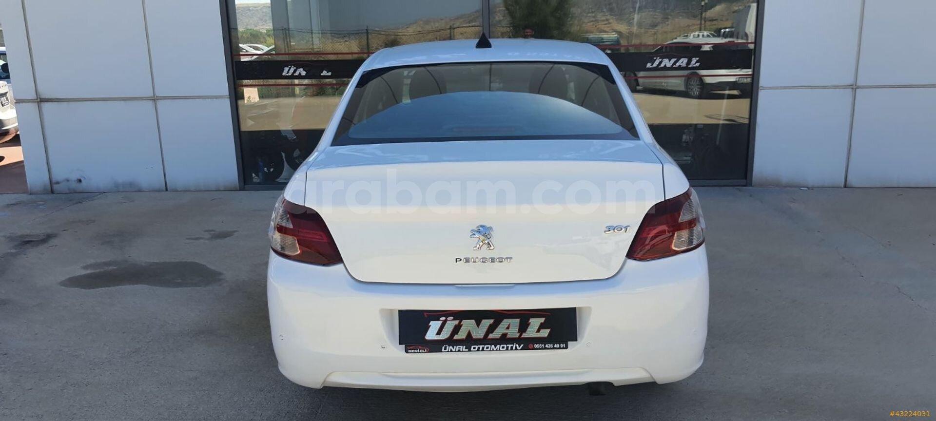 Galeriden Peugeot 301 1.6 HDi Active 2013 Model Denizli 225.000 km Beyaz 6