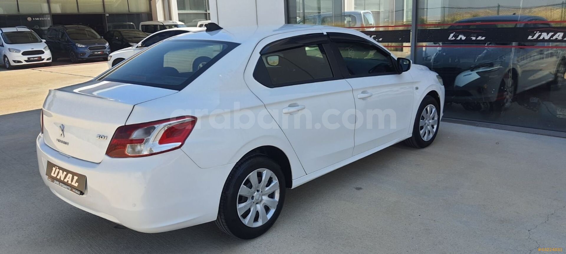 Galeriden Peugeot 301 1.6 HDi Active 2013 Model Denizli 225.000 km Beyaz 7