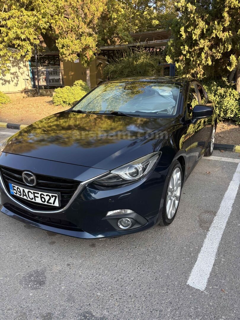Sahibinden Mazda 3 1.5 SkyActive-G Power 2014 Model İzmir 210.000 km Mavi (metalik) 2