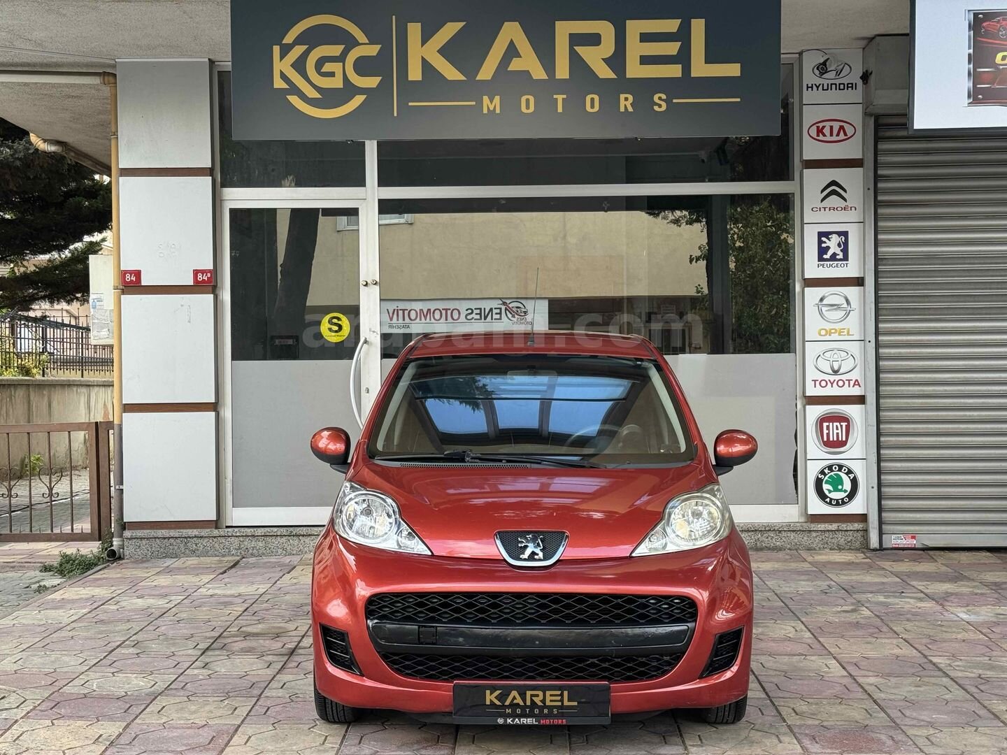 Galeriden Peugeot 107 1.0 Trendy 2010 Model İstanbul 151.000 km Turuncu 2