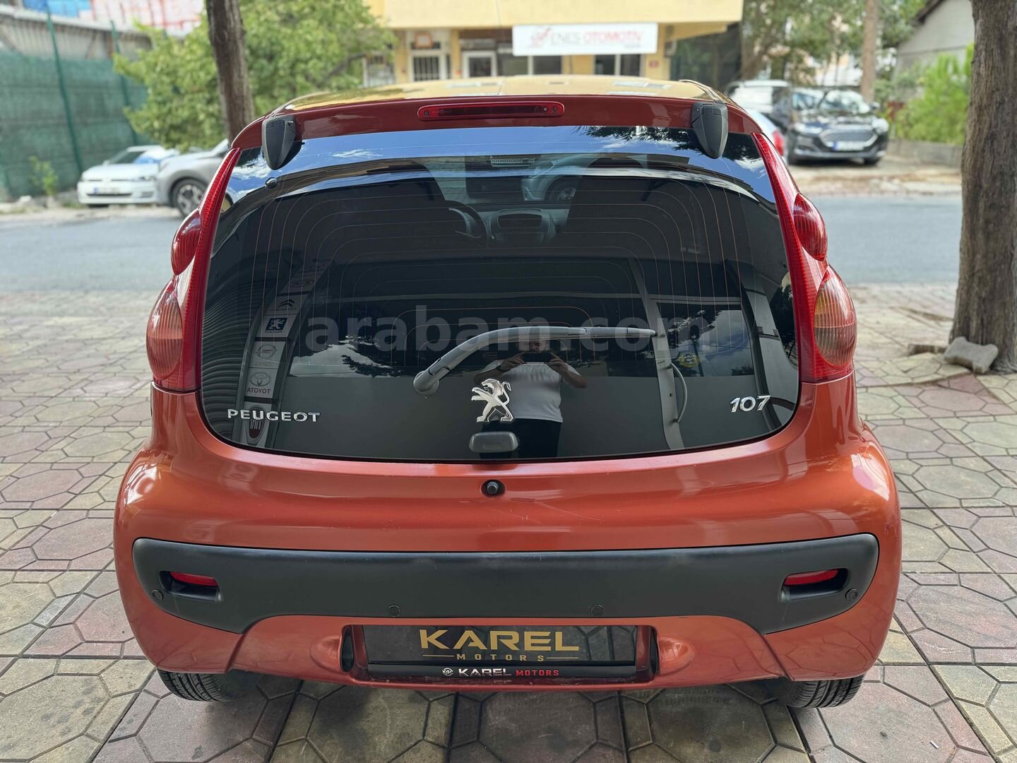 Galeriden Peugeot 107 1.0 Trendy 2010 Model İstanbul 151.000 km Turuncu 7