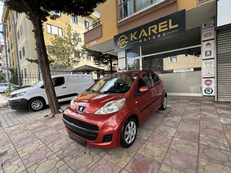 Galeriden Peugeot 107 1.0 Trendy 2010 Model İstanbul 151.000 km Turuncu