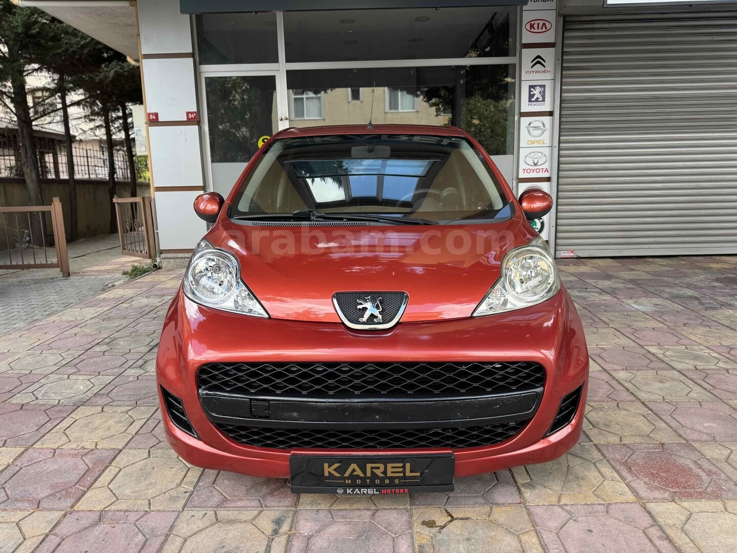 Galeriden Peugeot 107 1.0 Trendy 2010 Model İstanbul 151.000 km Turuncu 4