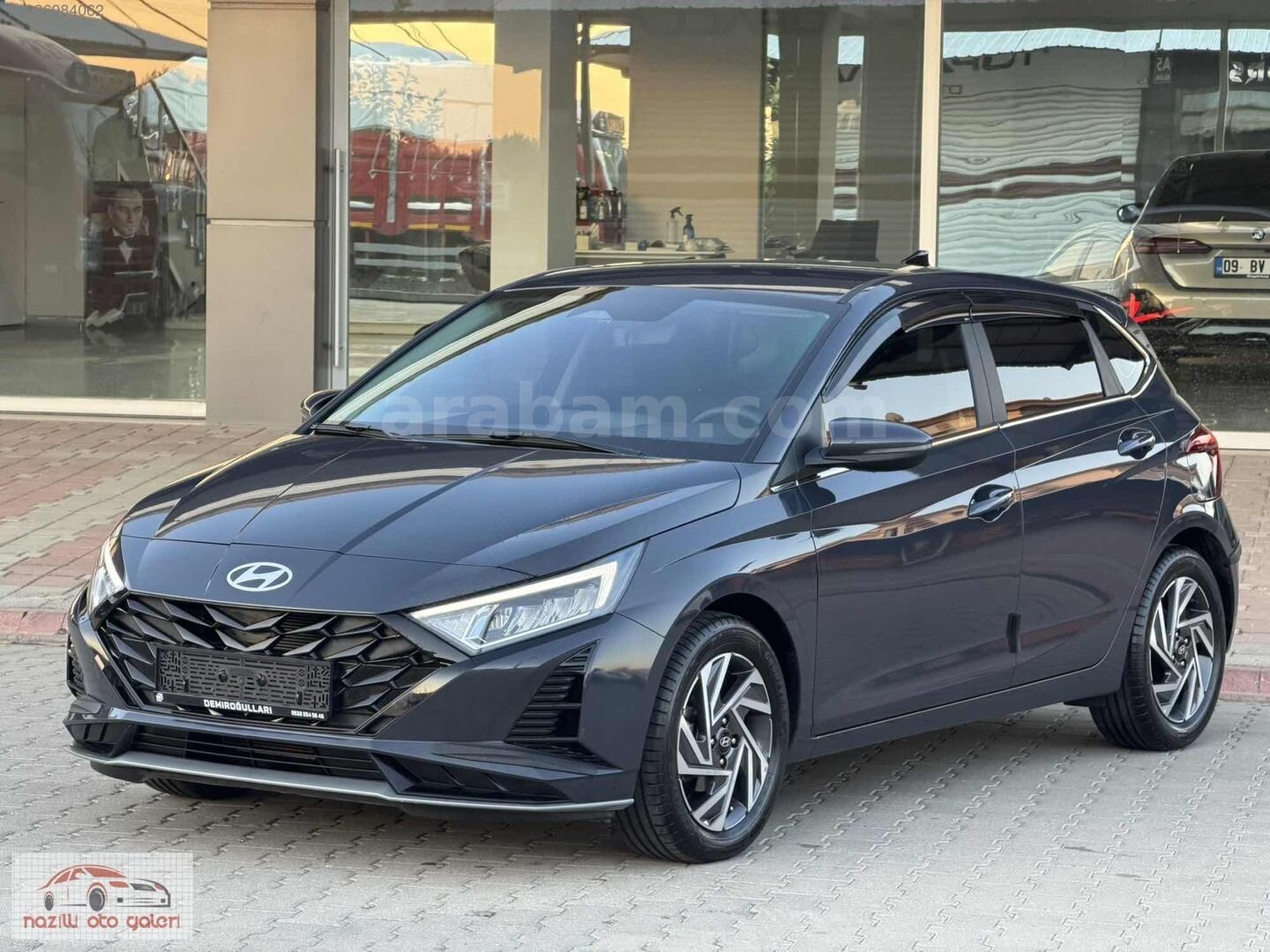 Galeriden Hyundai i20 1.4 MPI Style 2024 Model Aydın 13.000 km Gri 2
