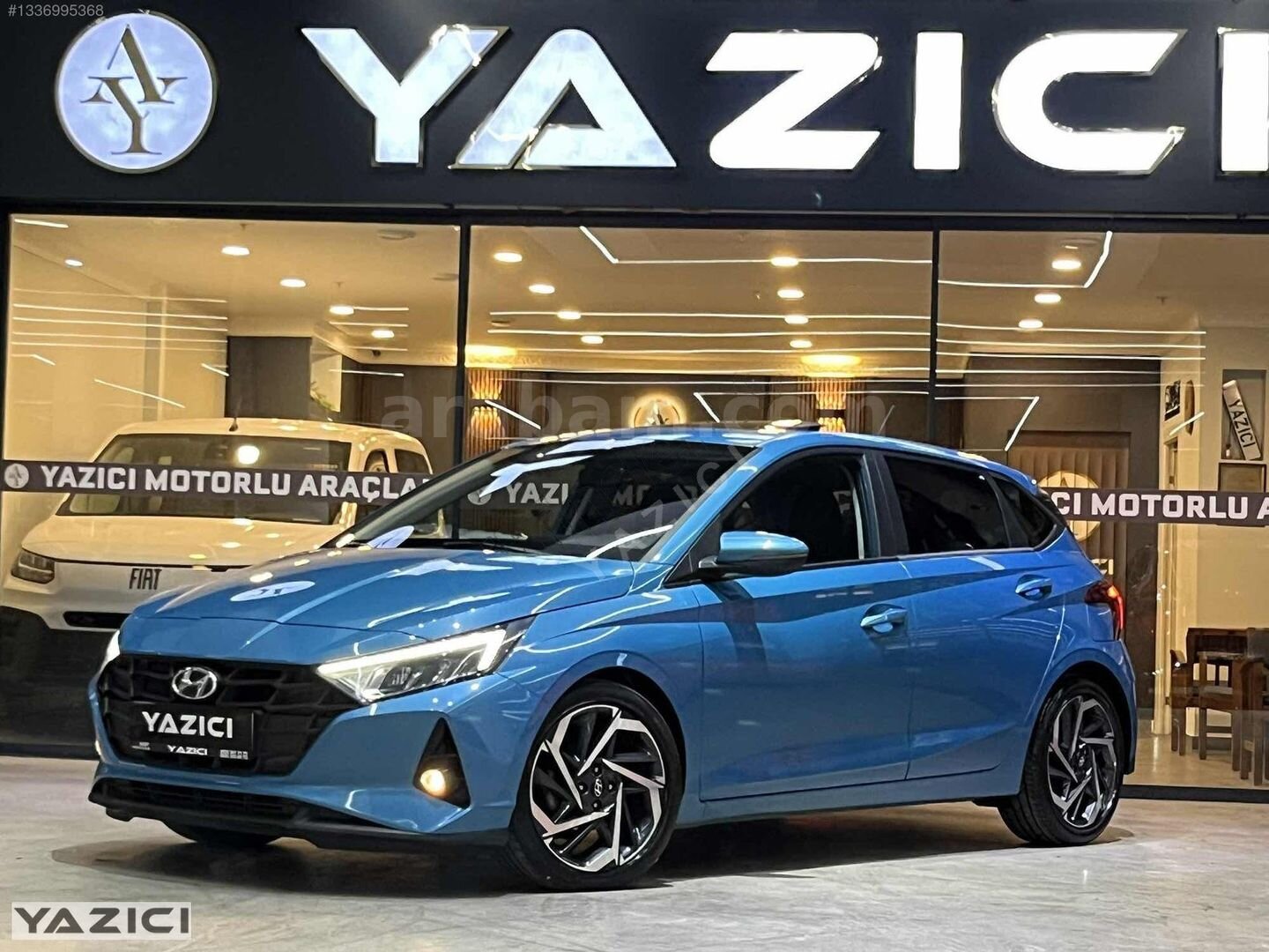 Galeriden Hyundai i20 1.4 MPI Style Plus 2021 Model Ankara 42.000 km Mavi 4