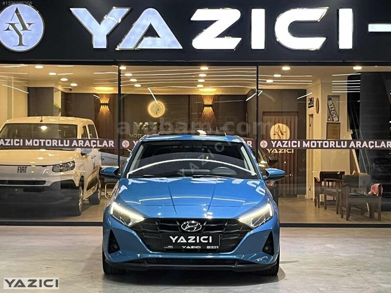 Galeriden Hyundai i20 1.4 MPI Style Plus 2021 Model Ankara 42.000 km Mavi