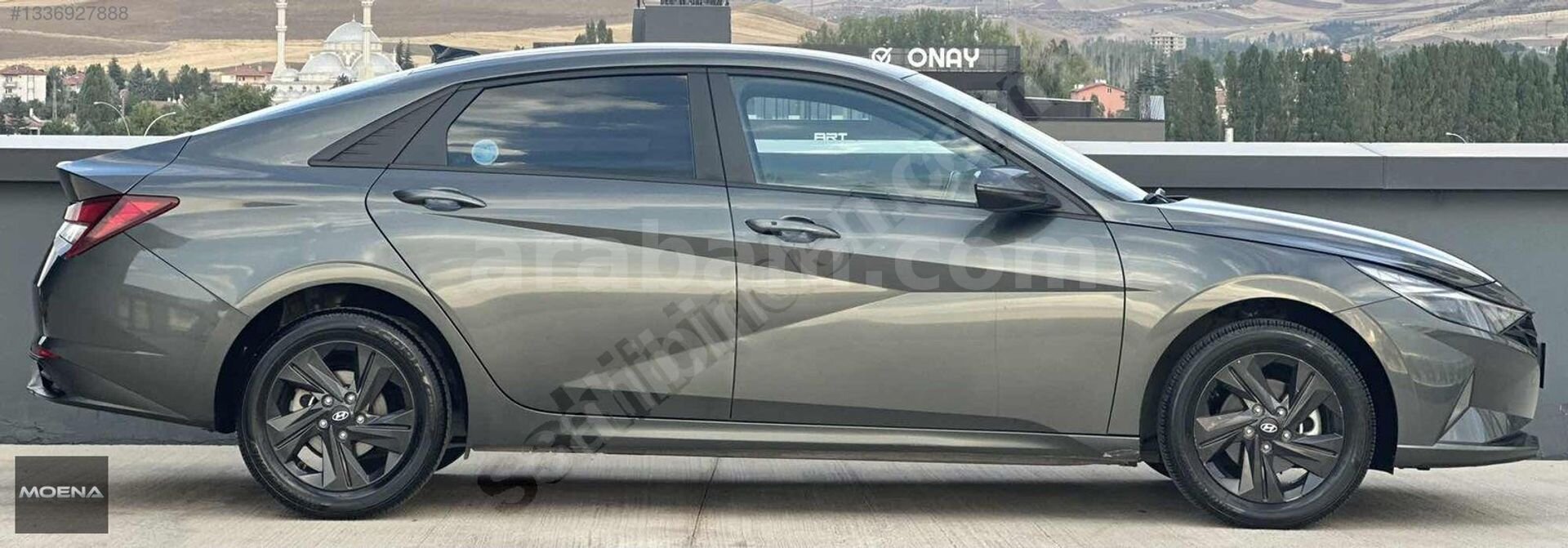Galeriden Hyundai Elantra 1.6 MPI Smart 2021 Model Ankara 110.000 km Yeşil 7