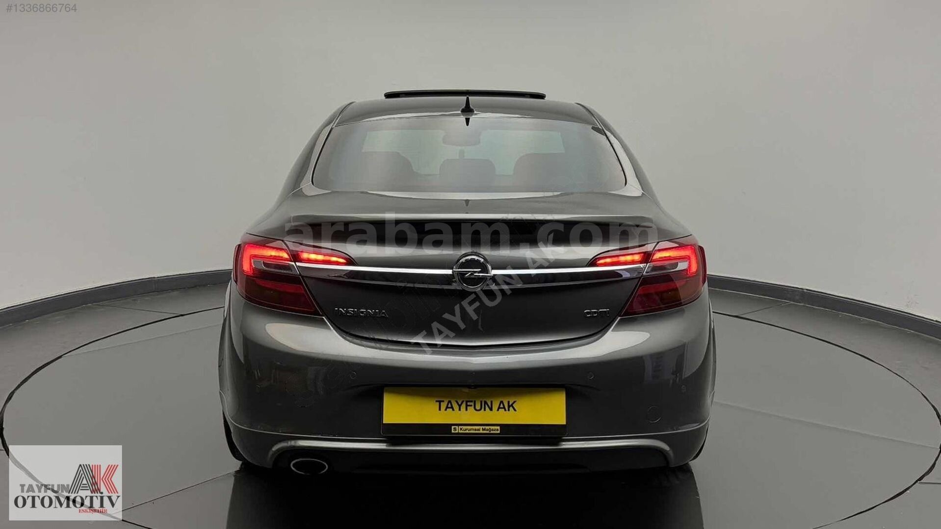 Galeriden Opel Insignia 1.6 CDTI Sport 2017 Model Eskişehir 248.000 km Gri 6