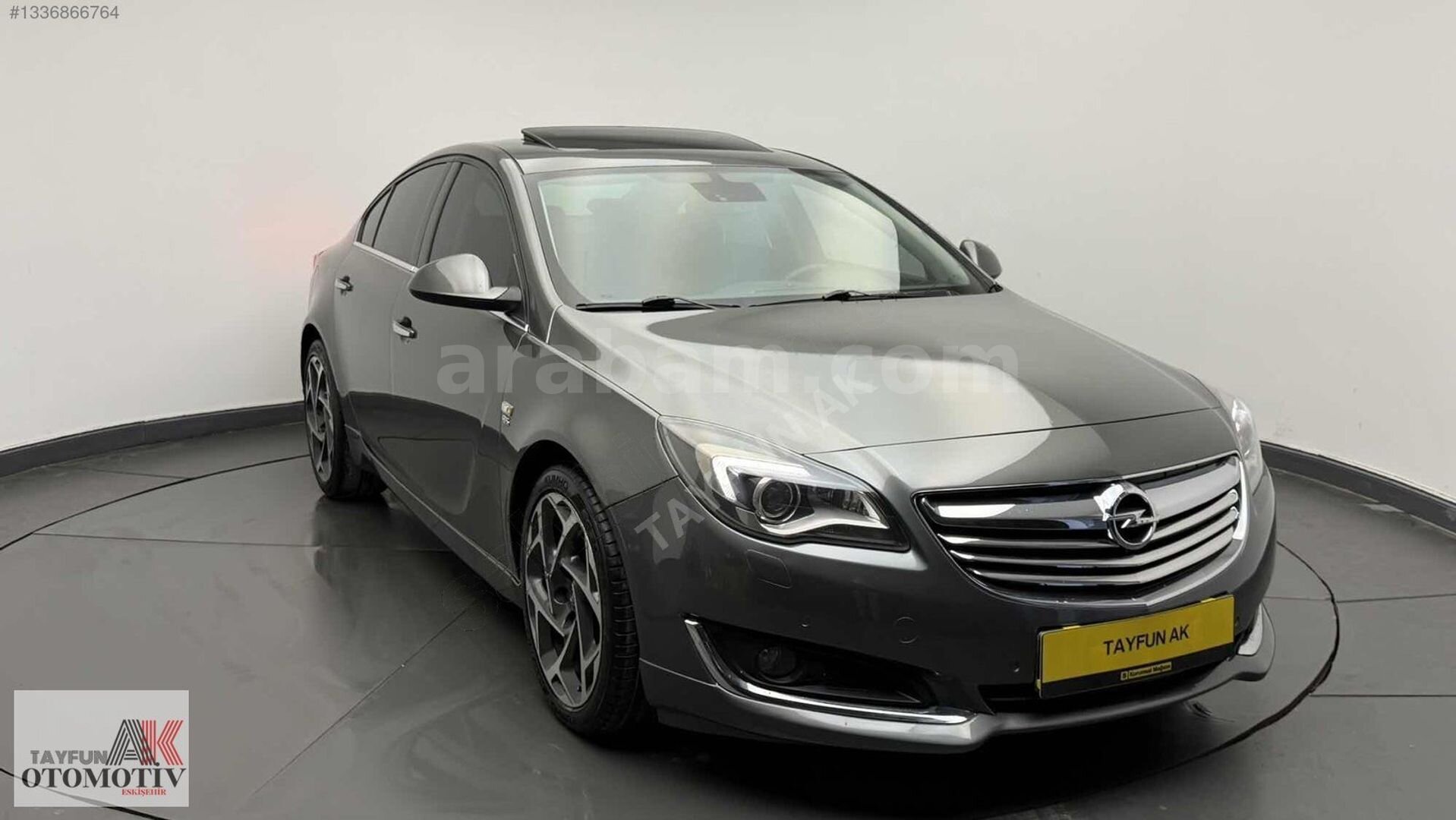 Galeriden Opel Insignia 1.6 CDTI Sport 2017 Model Eskişehir 248.000 km Gri 2