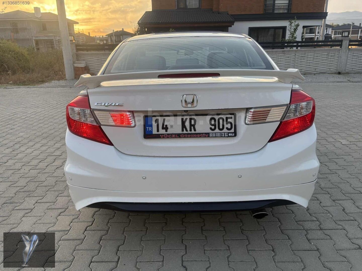 Galeriden Honda Civic 1.6i VTEC Eco Elegance 2013 Model Bolu 147.000 km Beyaz 6
