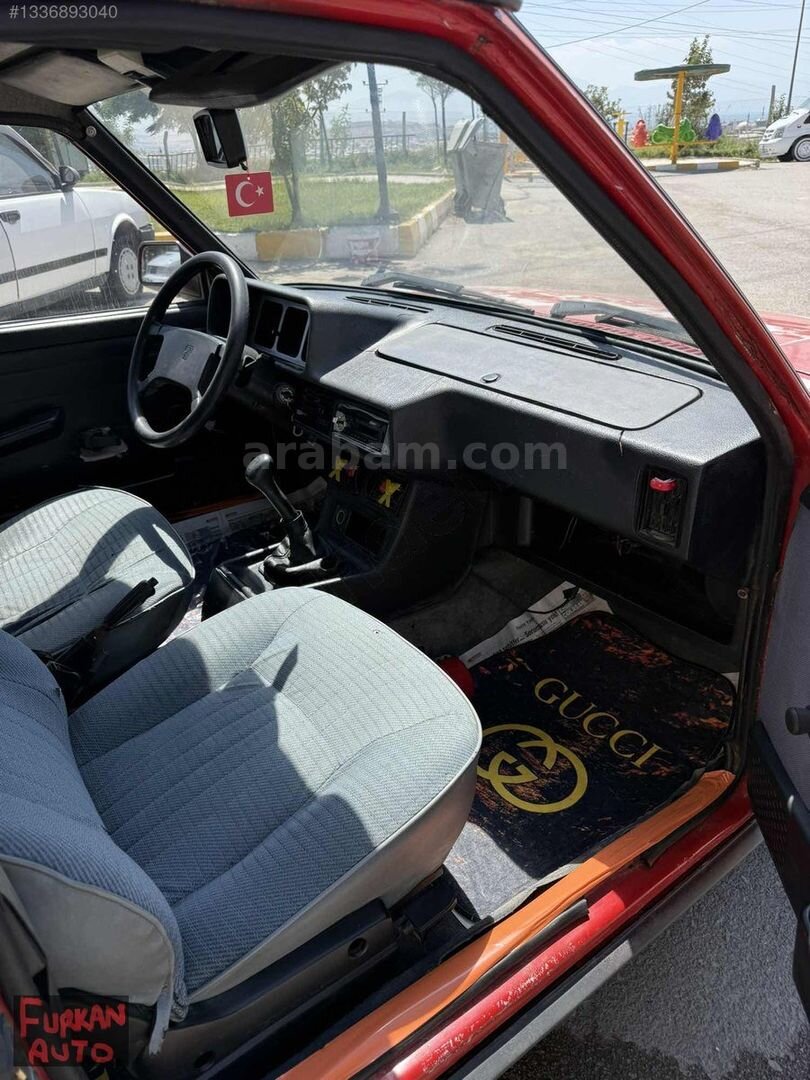 Galeriden Tofaş Şahin 1.6 1995 Model Van 49.000 km Kırmızı 6