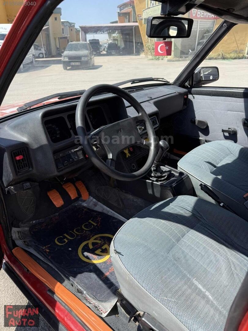 Galeriden Tofaş Şahin 1.6 1995 Model Van 49.000 km Kırmızı 4