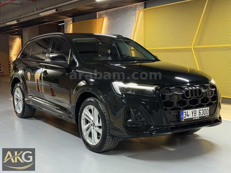 2024 AUDİ Q7 45 TFSI QUATTRO HATASIZ BLACK VAKUM B&O AIR
