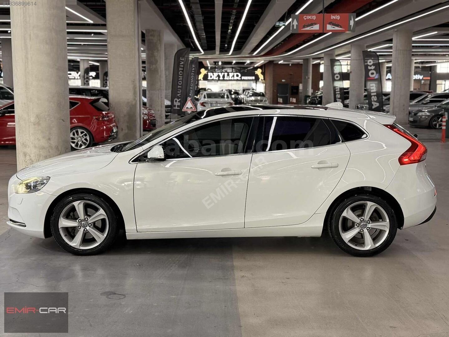 Galeriden Volvo V40 1.6 D Advance 2014 Model Ankara 97.000 km Beyaz 6