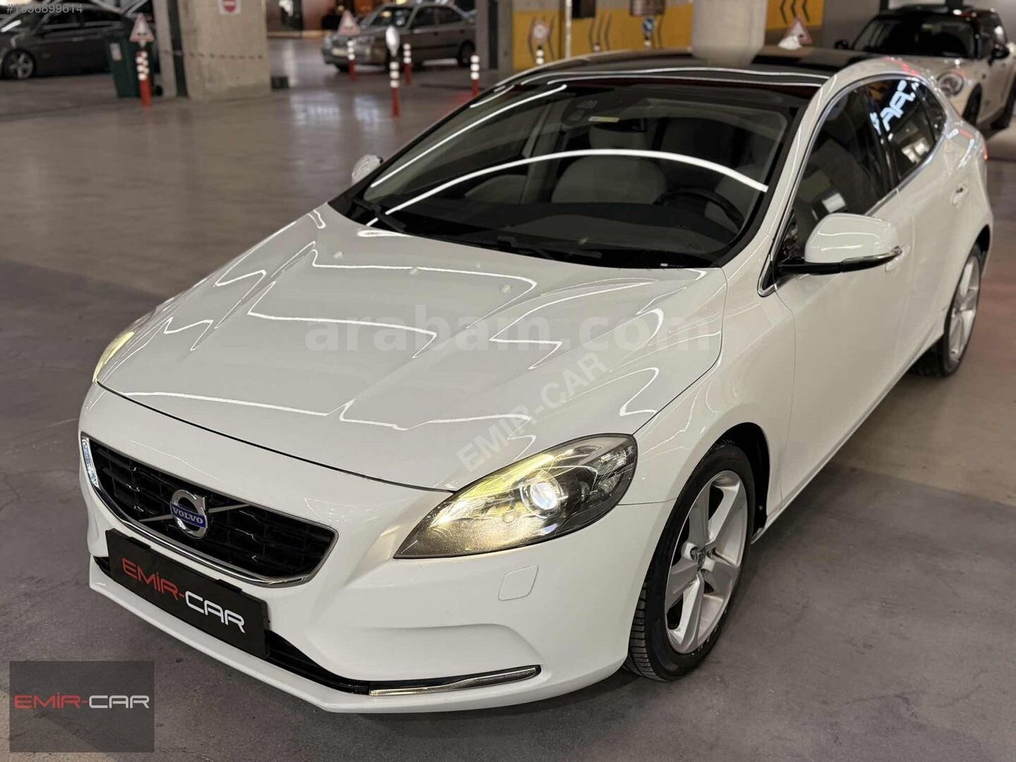 Galeriden Volvo V40 1.6 D Advance 2014 Model Ankara 97.000 km Beyaz 2