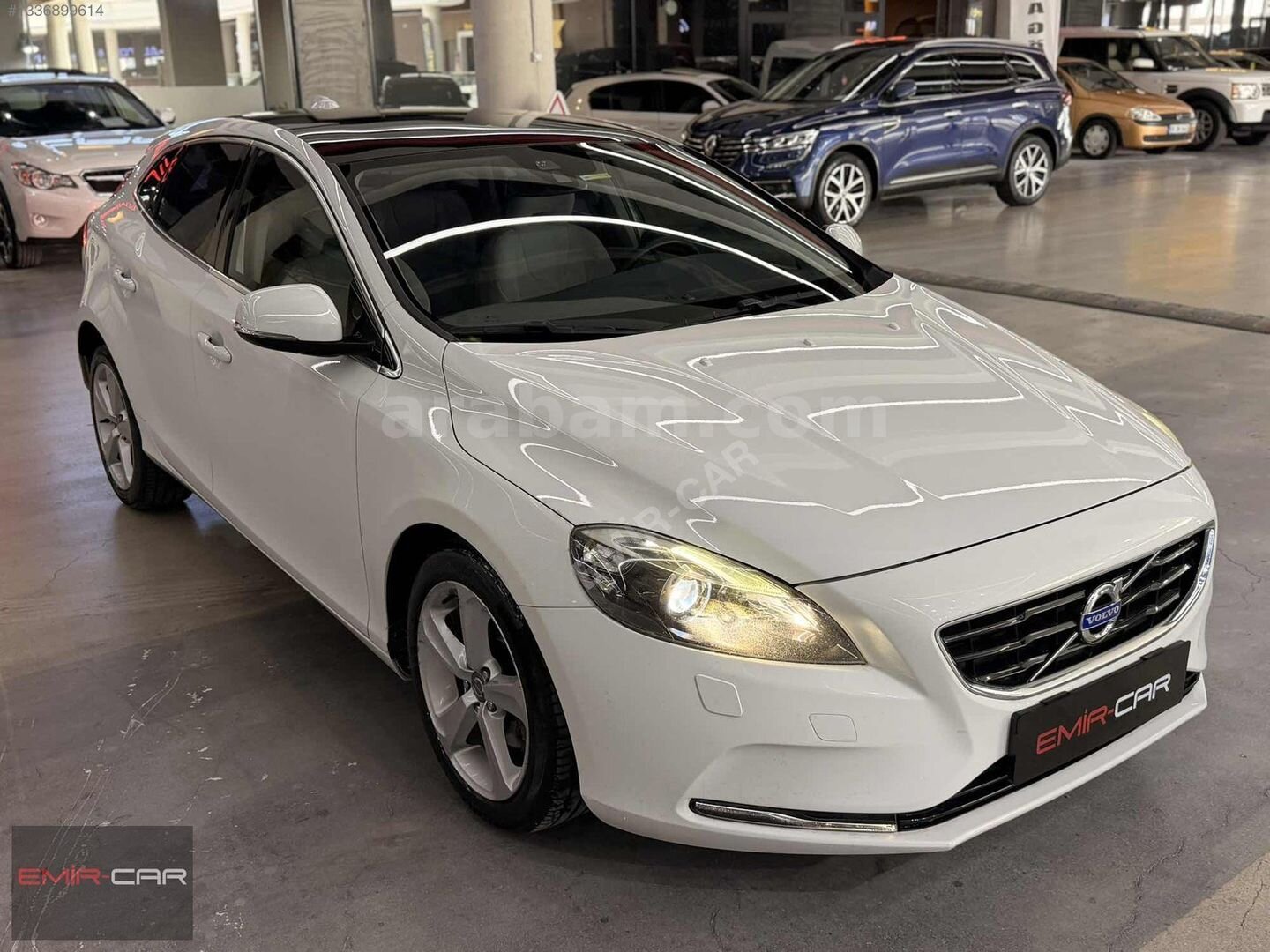 Galeriden Volvo V40 1.6 D Advance 2014 Model Ankara 97.000 km Beyaz 3