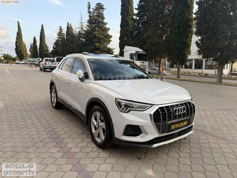 2021 AUDİ Q3 35TFSİ HBRİT BOYASIZ+CAM TAVAN+TABA+90binKM